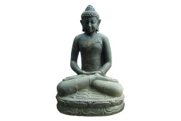 Statue bouddha jardin-