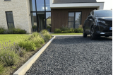 Gravier noir pour allées carrossables