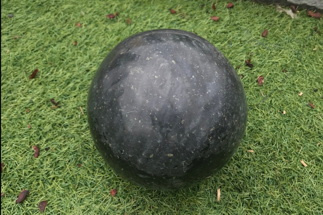 Sphère Granit Noir
