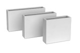 Jardinière haute Hélios gris anthracite