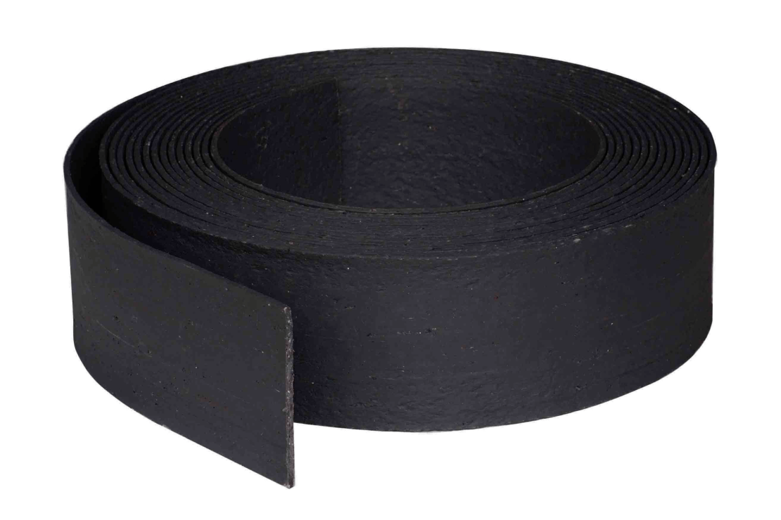 Rouleau bordure de jardin noire en plastique recyclé 20 m