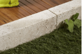 Bordure Travertin 50 X 10 X 7 cm