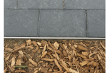 Bordure aluminium recyclé carrossable