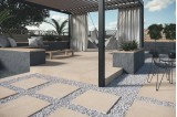 Dalle grès cérame 20 mm pour sols extérieur