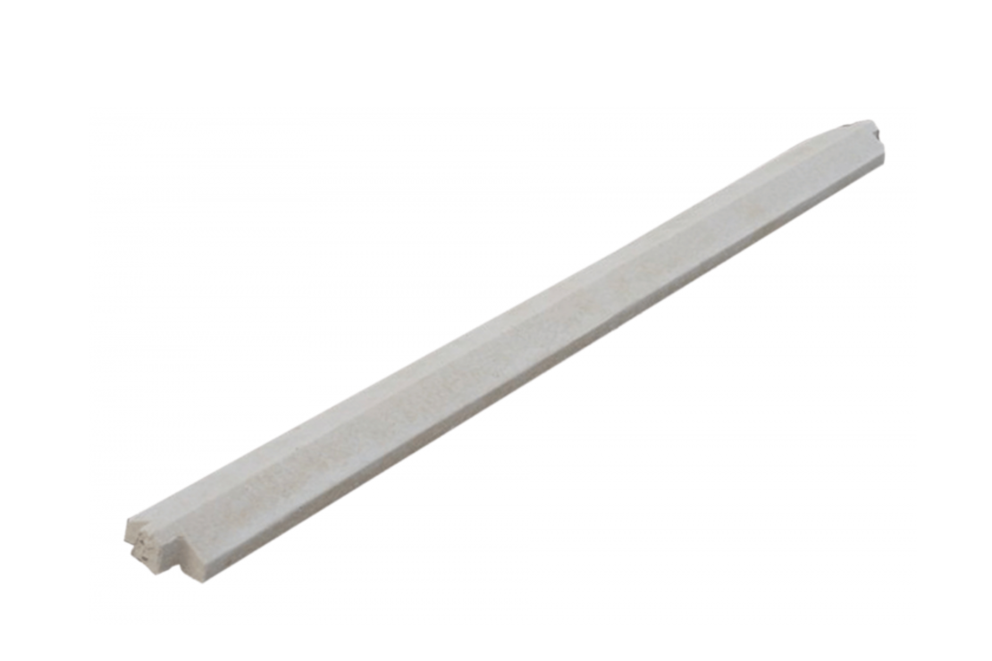 Couvertine béton pour Clôture béton ou bois - 192x12x6 cm