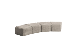Bordure courbe pour contour massifs