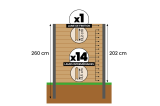 Lame de Clôture Bois Autoclave
