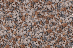 Gravier de marbre concassé 8-12 mm mélange blanc beige gris bleuté