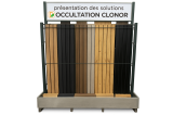 Poteau Aluminium Clôture Rigide Cloplus 40