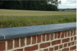 Couvre-mur plat en pierre bleue