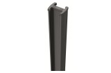 Poteau acier vert Wiclip