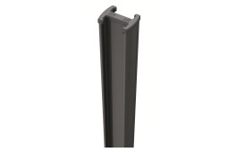 Poteau acier vert Wiclip