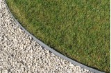 Profilés H Ecopic en séparation gazon- graviers