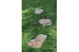 Pas Japonais Ardoise Effet Rouille 50 x 70 cm
