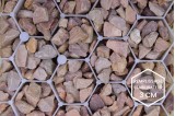 Gravier rose dans stabilisateur