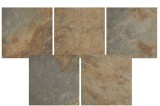 Variations de nuances du carrelage grès cérame rustic gold