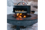 Four à pizza pour bol à feu : cuisson au feu de bois