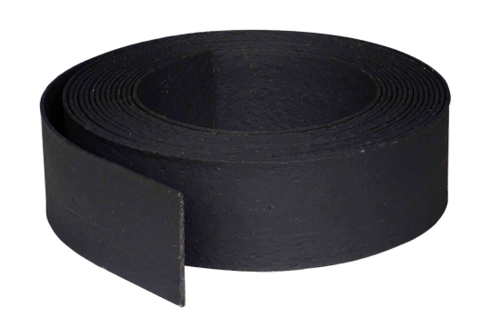 Rouleau bordure de jardin noire en plastique recyclé 20 m