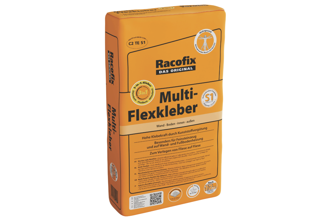 Mortier-colle flexible Racofix Multi-Flex - Sac de 25 kg