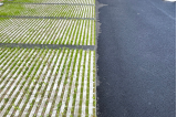 Volige alu pour zone parking engazonnée et bord de route