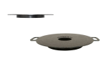Plancha pour braséro Bonves vue profil