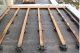 Tête de plot terrasse pour lambourde bois