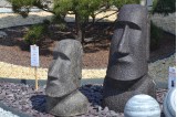 Statues de Jardin Moaï tailles diverses