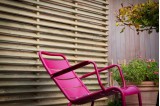 Panneau Bois Persienne Stora 176x176 cm