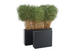 Jardinière haute Hélios gris anthracite