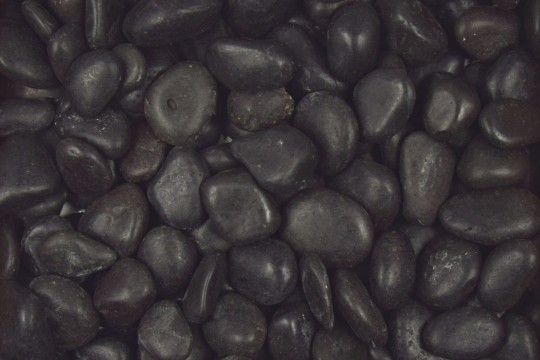 Galet Noir Zen Poli 50/70