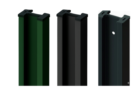 Poteau clonor cloplus 40 décliné en 3 coloris