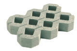 Dalle béton gazon drainante