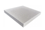 Chapeau pilier motif granit gris