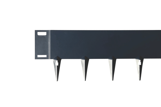 Bordure de jardin Linea Fix acier gris anthracite