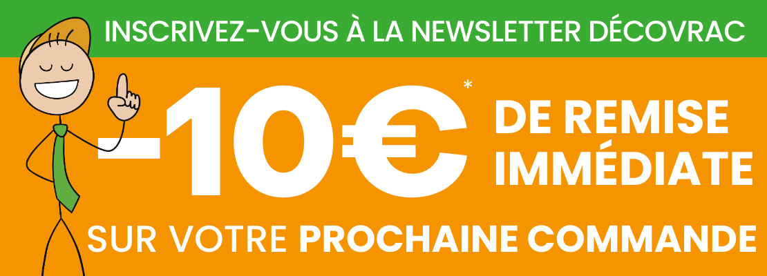 code
promo Inscription à la newsletter decovrac Loheac