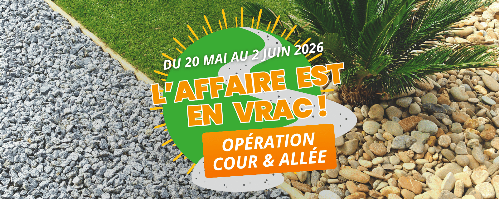 Opération gravier du 14 au 27 mai