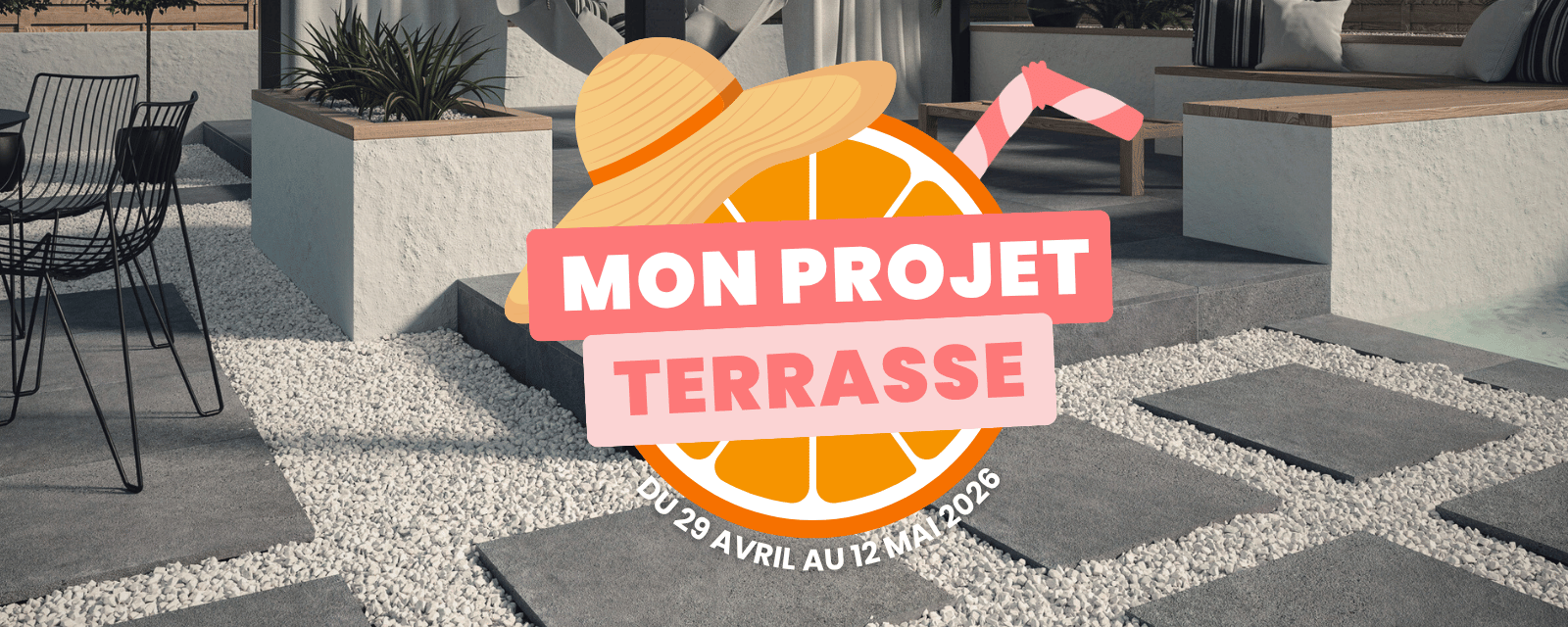 Opération terrasse du 3 au 23 juillet