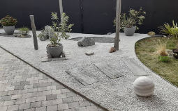 Jardin zen près de Reims